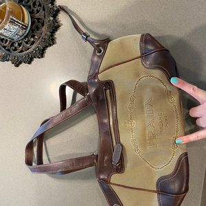 Authentic retired Prada purse.